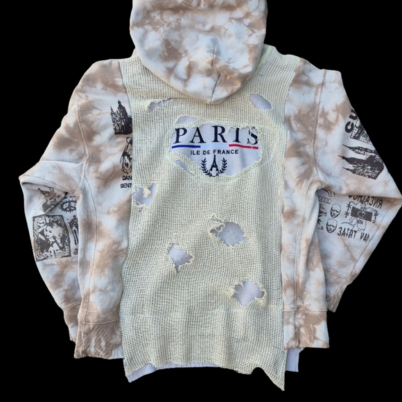 (SOLD) Mesh Hoodie - Picture 2 of 6